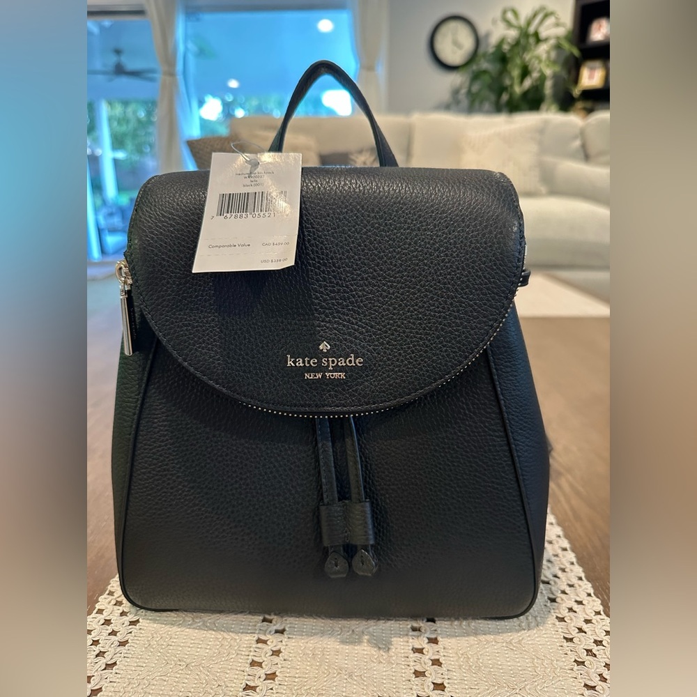 Kate Spade Classic Black Backpack